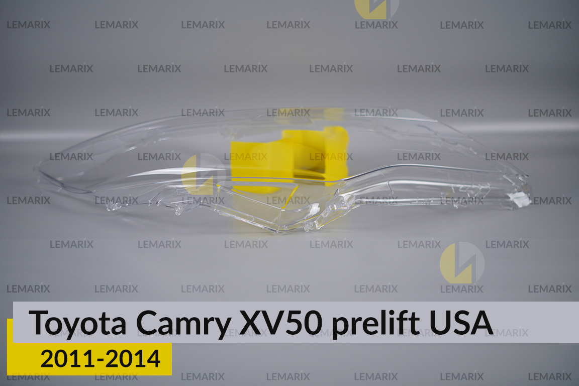 Скло фари Toyota Camry XV50 USA (2011-2014) дорест праве