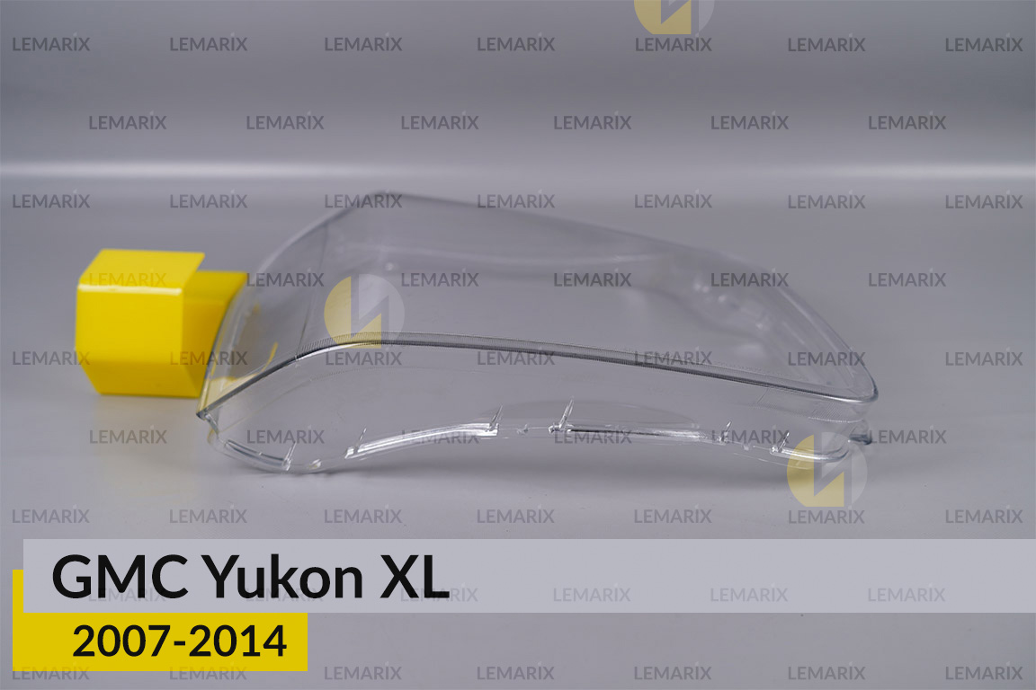 Скло фари GMC Yukon XL (2007-2014) праве