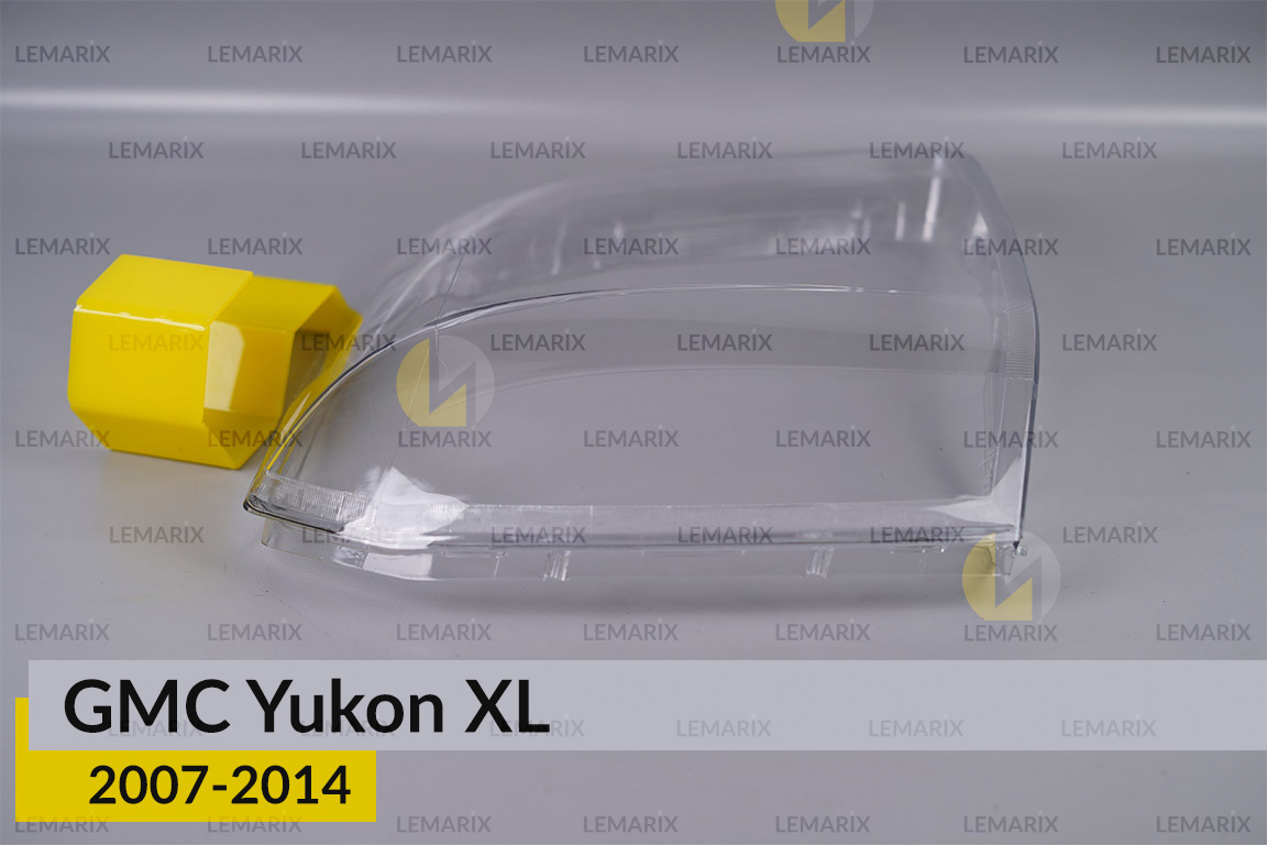 Скло фари GMC Yukon XL (2007-2014) праве