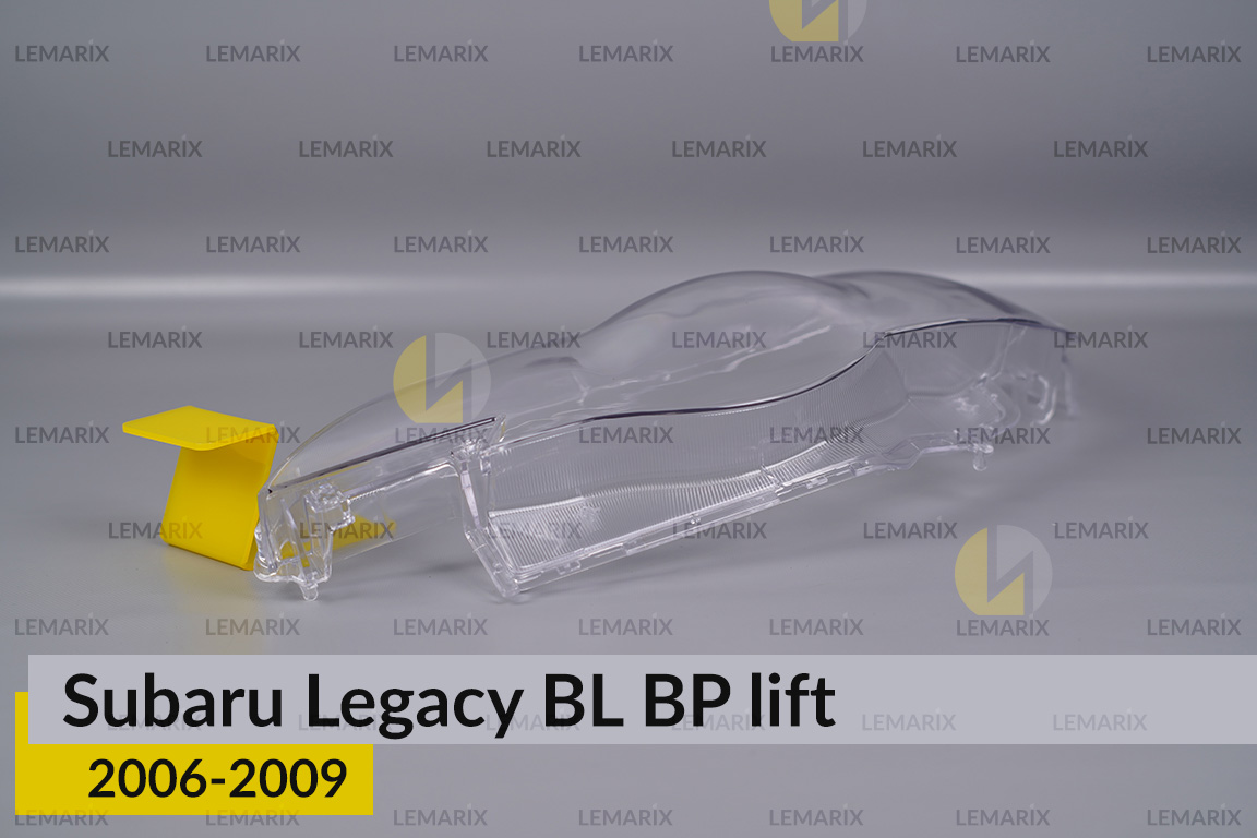 Скло фари Subaru Legacy BL BP (2006-2009) рест під омивач ліве