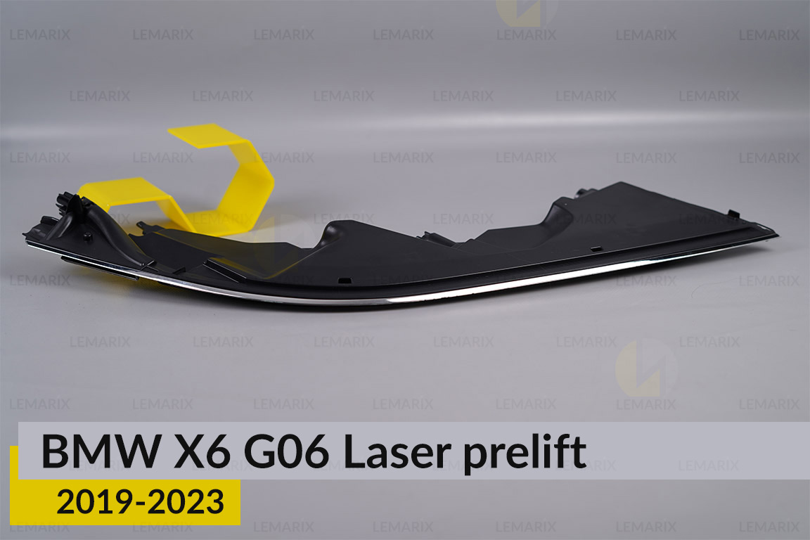 Декоративна маска під світловод верхня BMW X6 G06 Laser (2019-2023) дорест ліва