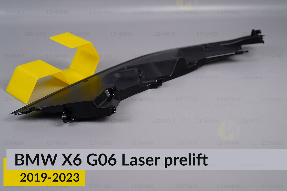 Декоративна маска під світловод верхня BMW X6 G06 Laser (2019-2023) дорест ліва