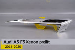 Хромована декоративна маска верхня Audi A5 F5 Xenon (2016-2020) дорест ліва