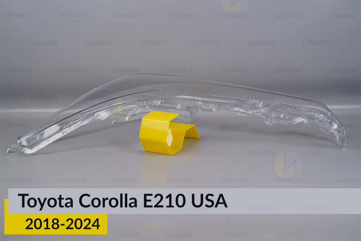 Скло фари Toyota Corolla E210 USA (2018-2026) ліве