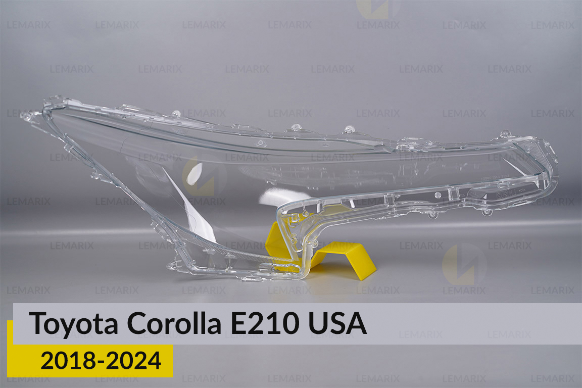 Скло фари Toyota Corolla E210 USA (2018-2026) ліве
