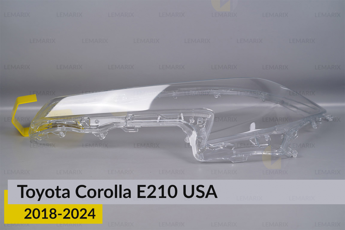 Скло фари Toyota Corolla E210 USA (2018-2026) ліве