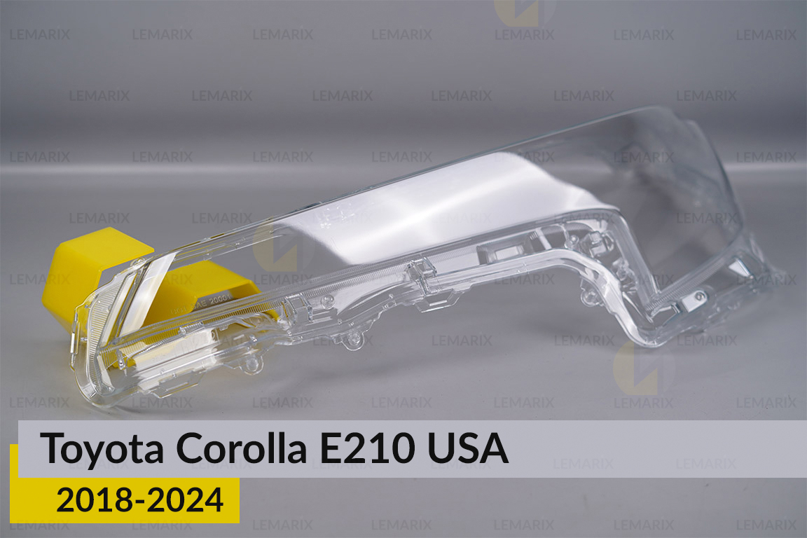 Скло фари Toyota Corolla E210 USA (2018-2026) ліве