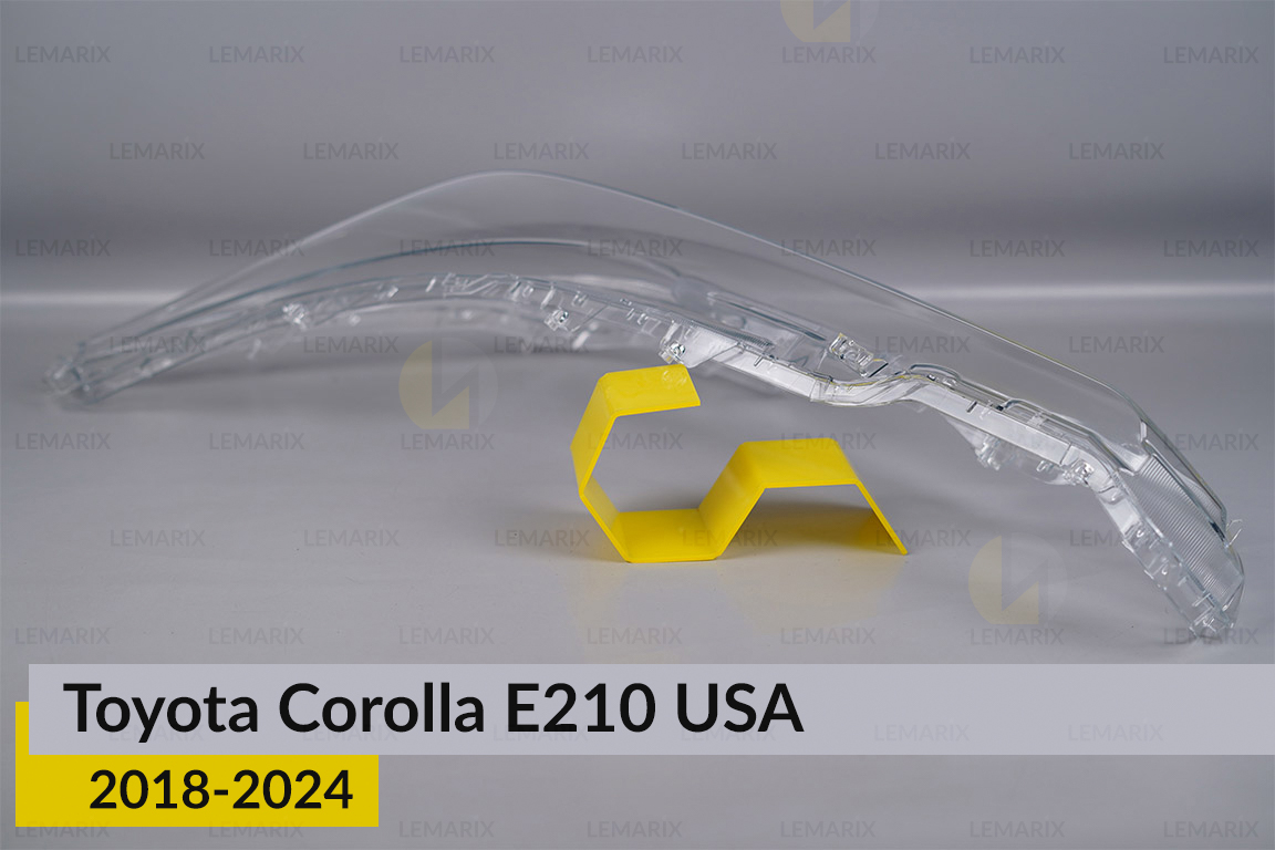 Скло фари Toyota Corolla E210 USA (2018-2026) ліве