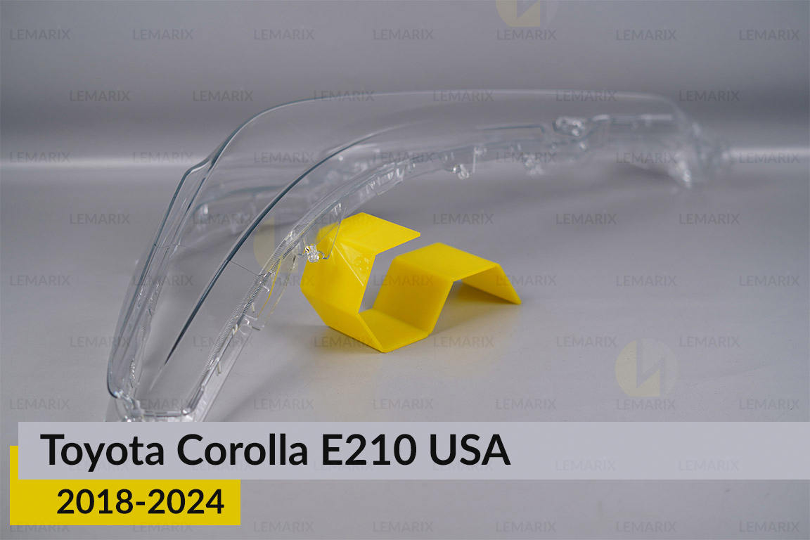 Скло фари Toyota Corolla E210 USA (2018-2026) ліве