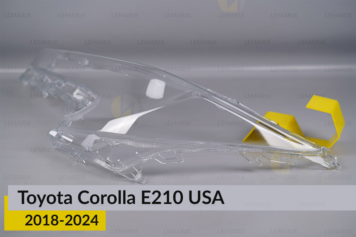 Скло фари Toyota Corolla E210 USA (2018-2026) ліве