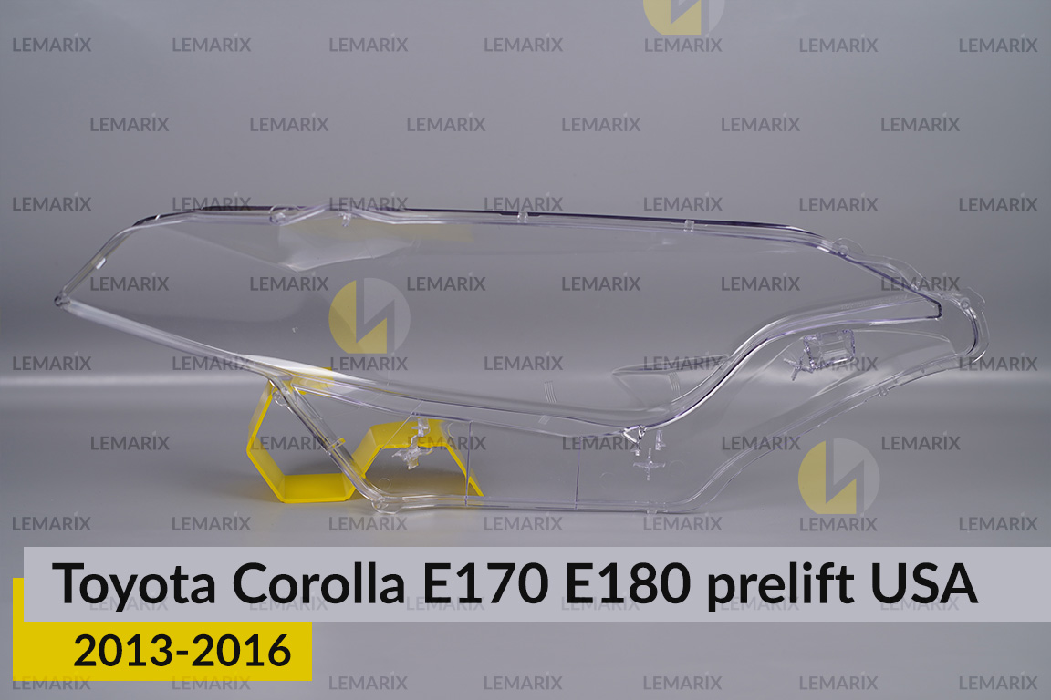 Скло фари Toyota Corolla E170 E180 USA (2013-2016) дорест ліве