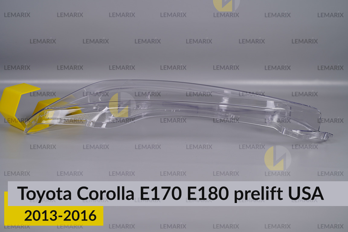 Скло фари Toyota Corolla E170 E180 USA (2013-2016) дорест ліве