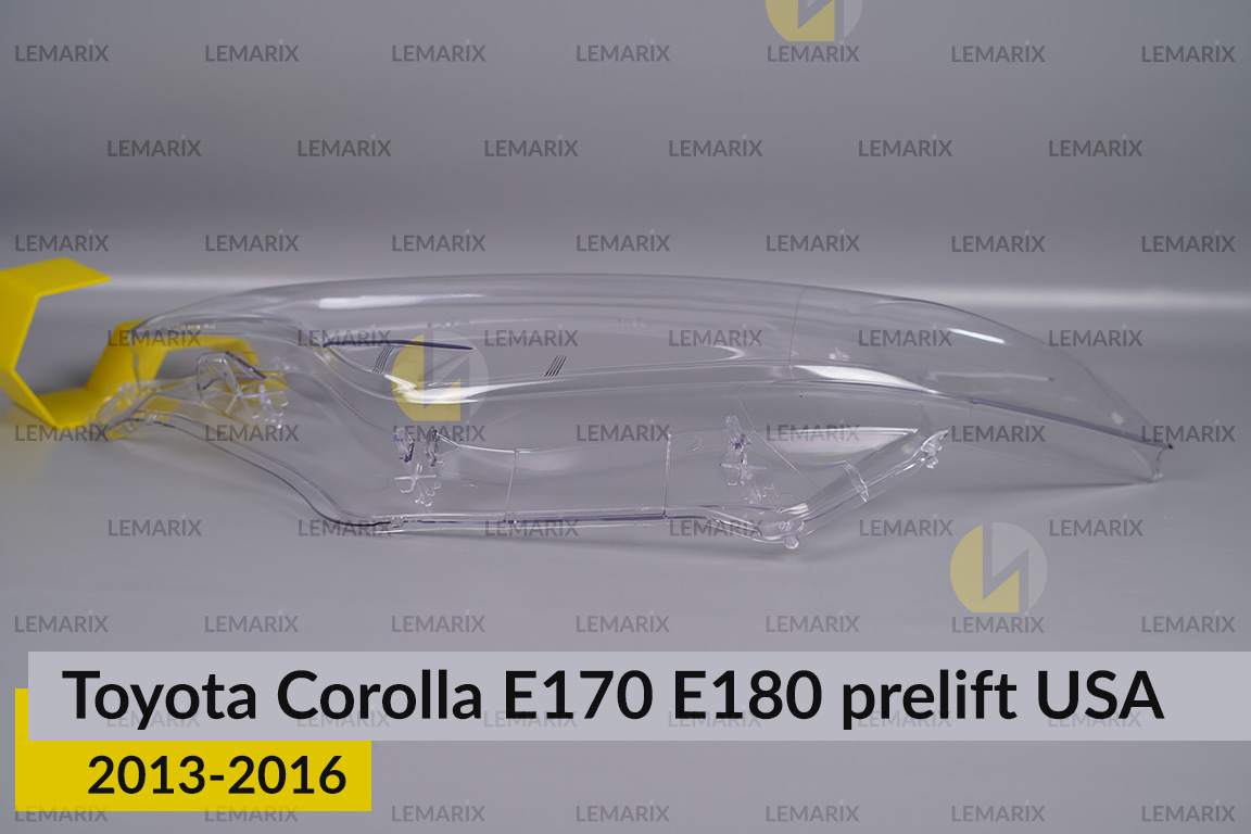 Скло фари Toyota Corolla E170 E180 USA (2013-2016) дорест ліве