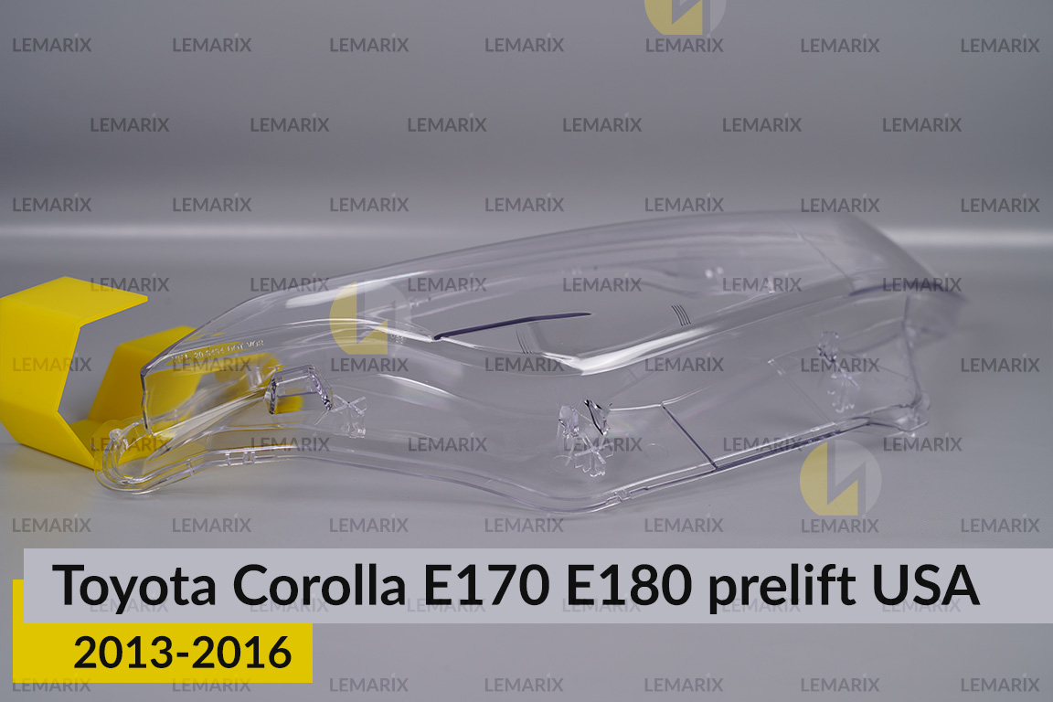 Скло фари Toyota Corolla E170 E180 USA (2013-2016) дорест ліве