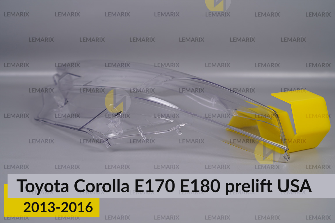 Скло фари Toyota Corolla E170 E180 USA (2013-2016) дорест ліве