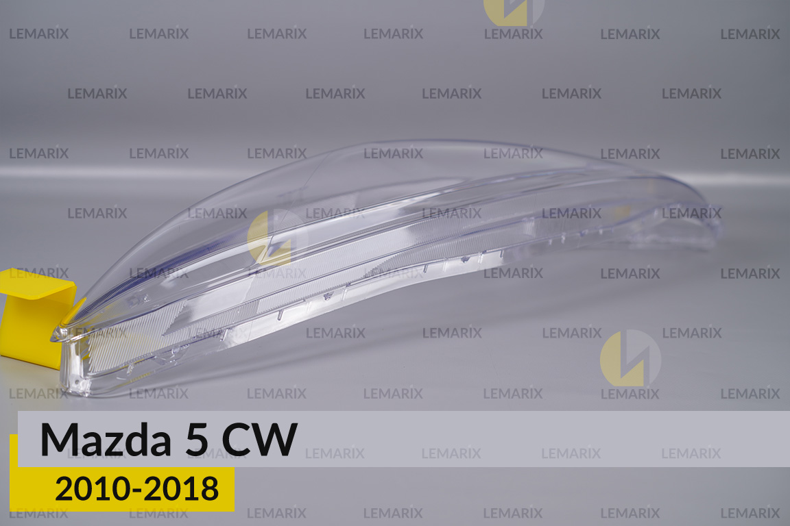 Скло фари Mazda 5 CW (2010-2018) ліве