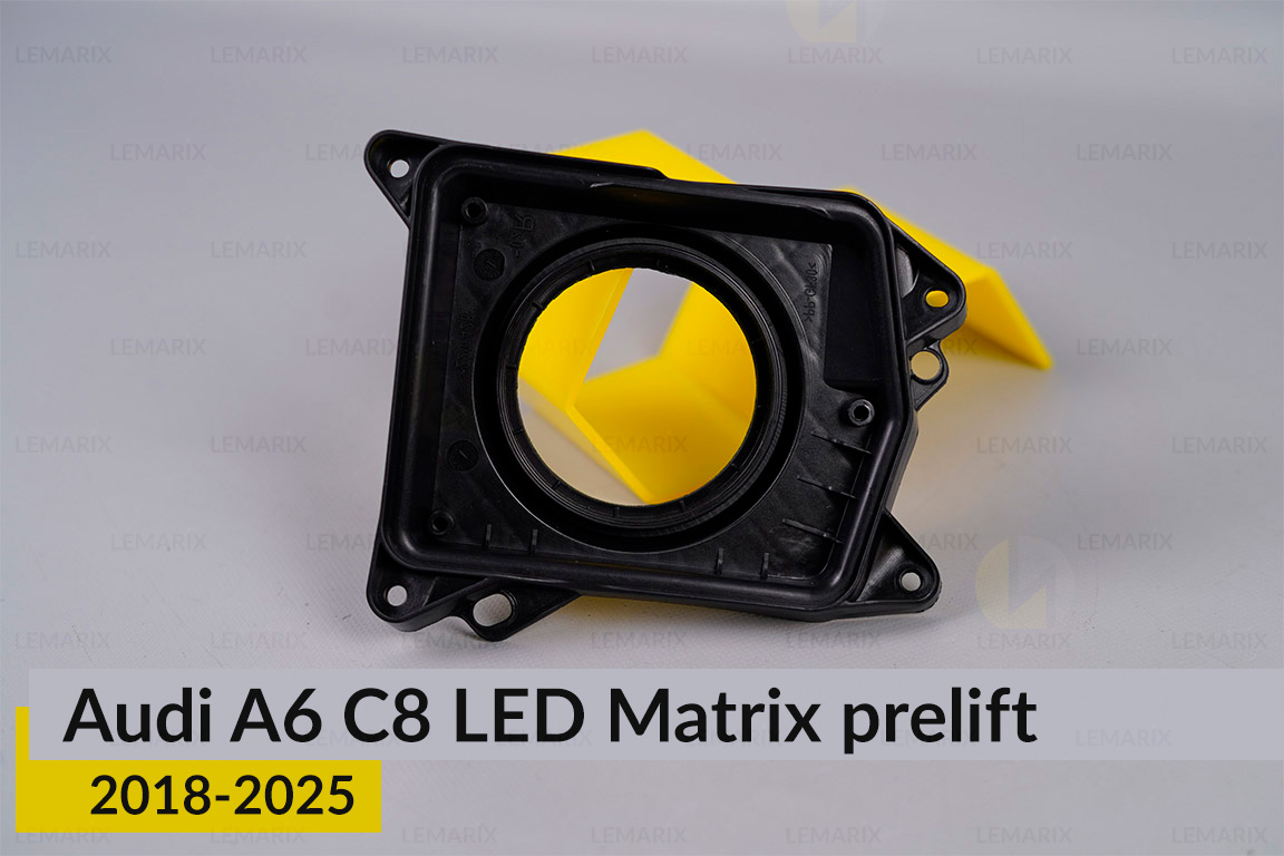 Кришка ковпак заглушка фари Audi A6 C8 LED Matrix (2018-2025) дорест бокова ліва