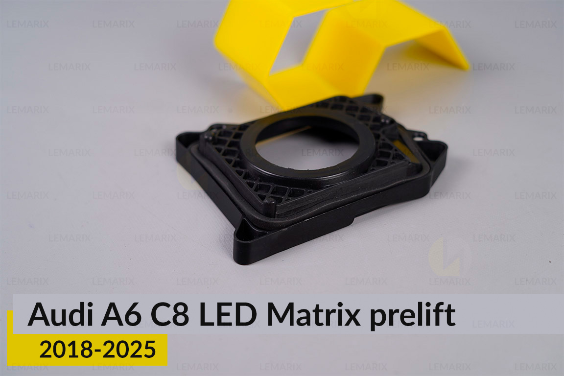 Кришка ковпак заглушка фари Audi A6 C8 LED Matrix (2018-2025) дорест бокова ліва