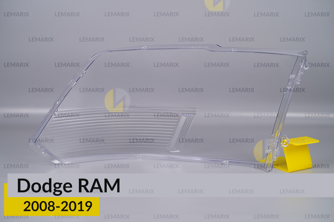 Скло фари Dodge RAM (2008-2019) ліве