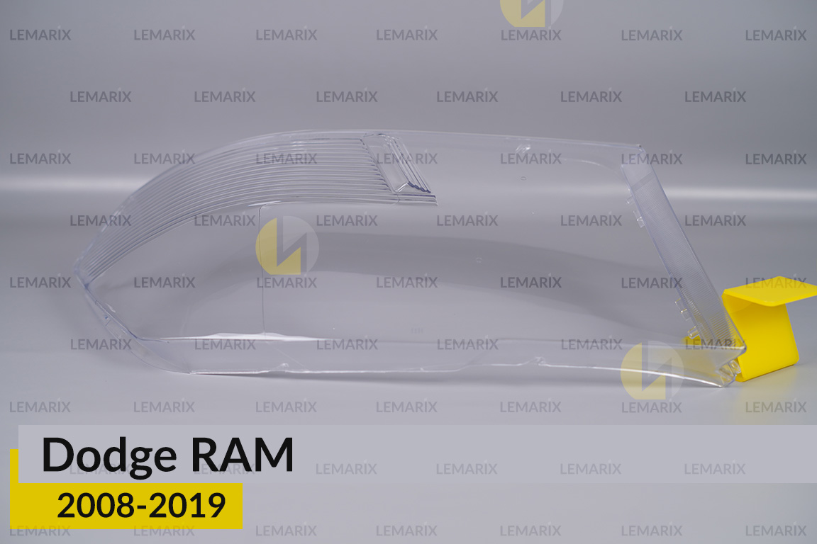 Скло фари Dodge RAM (2008-2019) ліве
