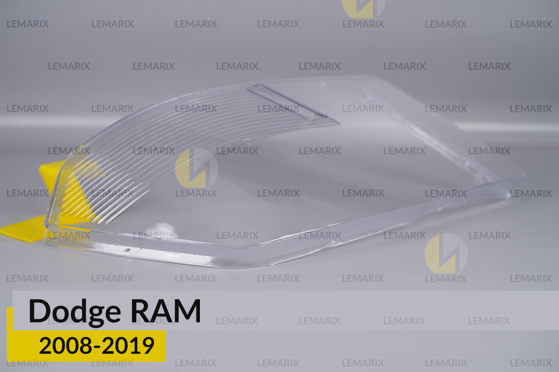 Скло фари Dodge RAM (2008-2019) ліве
