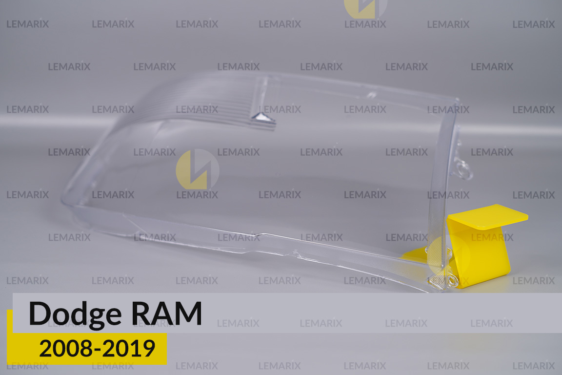 Скло фари Dodge RAM (2008-2019) ліве