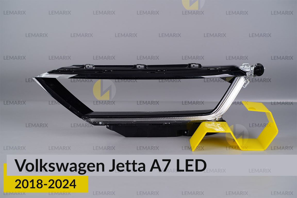 Декоративна маска VW Volkswagen Jetta A7 LED (2018-2024) ліва