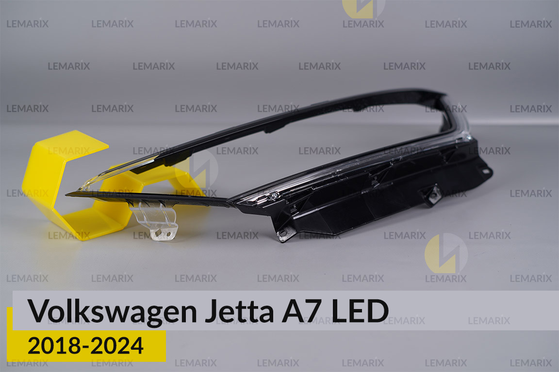 Декоративна маска VW Volkswagen Jetta A7 LED (2018-2024) ліва