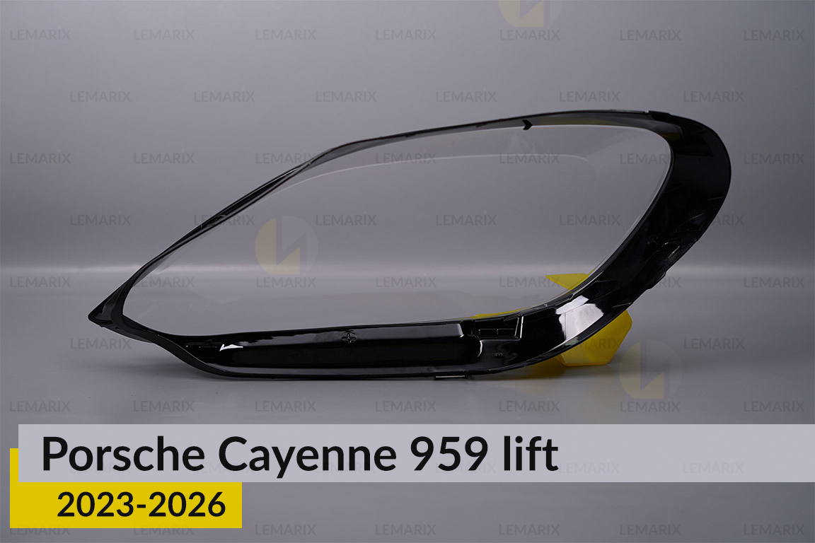 Скло фари Porsche Cayenne 959 (2023-2026) рест праве