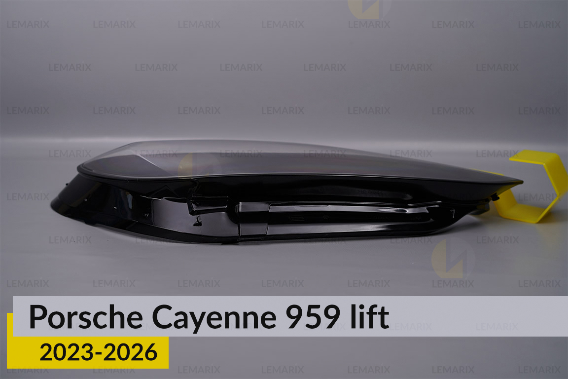 Скло фари Porsche Cayenne 959 (2023-2026) рест праве