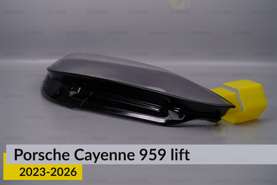 Скло фари Porsche Cayenne 959 (2023-2026) рест праве