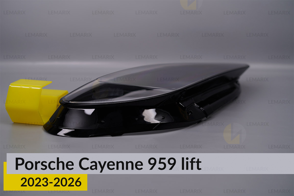Скло фари Porsche Cayenne 959 (2023-2026) рест праве