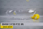 Скло фари BMW 3 F30 F31 (2015-2019) рест ліве