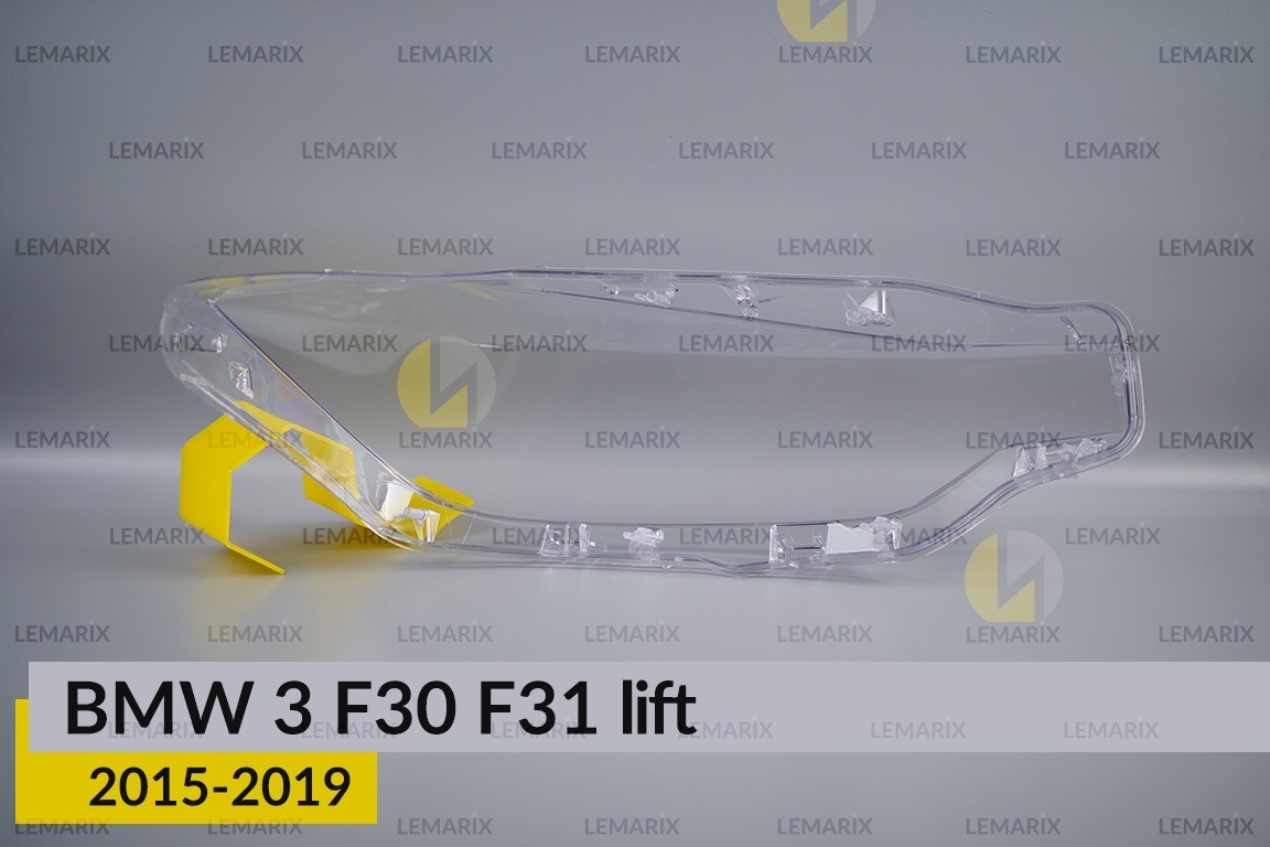 Скло фари BMW 3 F30 F31 (2015-2019) рест ліве