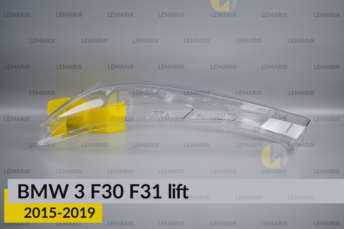 Скло фари BMW 3 F30 F31 (2015-2019) рест ліве