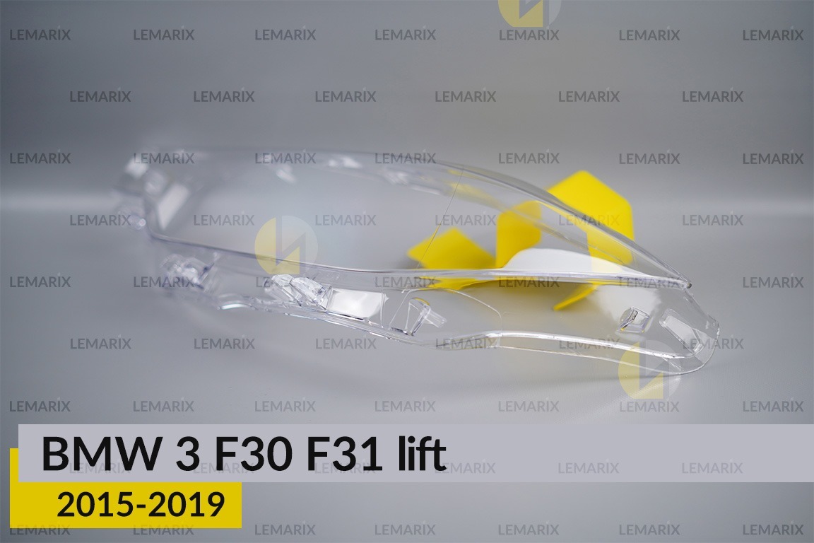 Скло фари BMW 3 F30 F31 (2015-2019) рест ліве