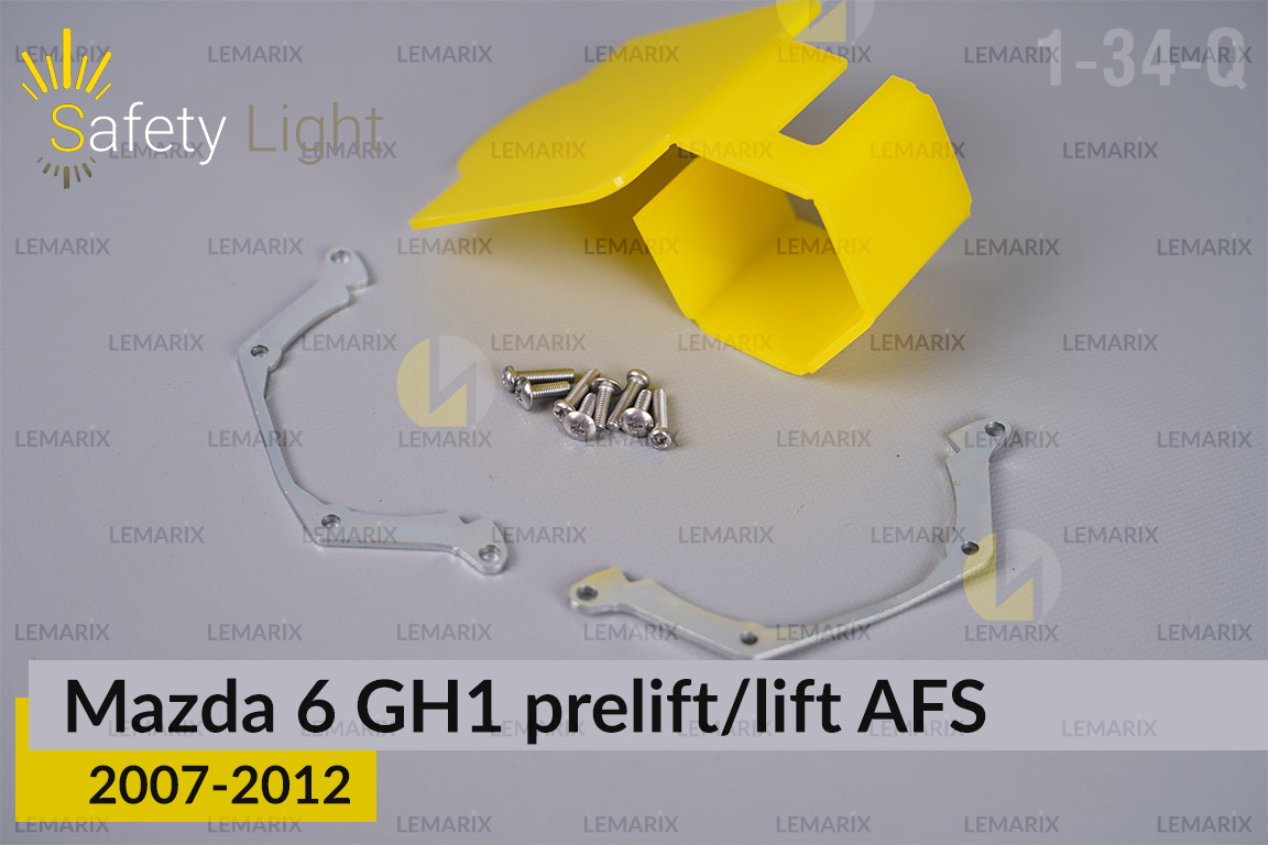 Перехідна рамка для Mazda 6 GH1 AFS (2007-2012) дорест/рест