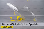 Скло фари Ferrari 458 Italia Spider Speciale (2009-2015) праве