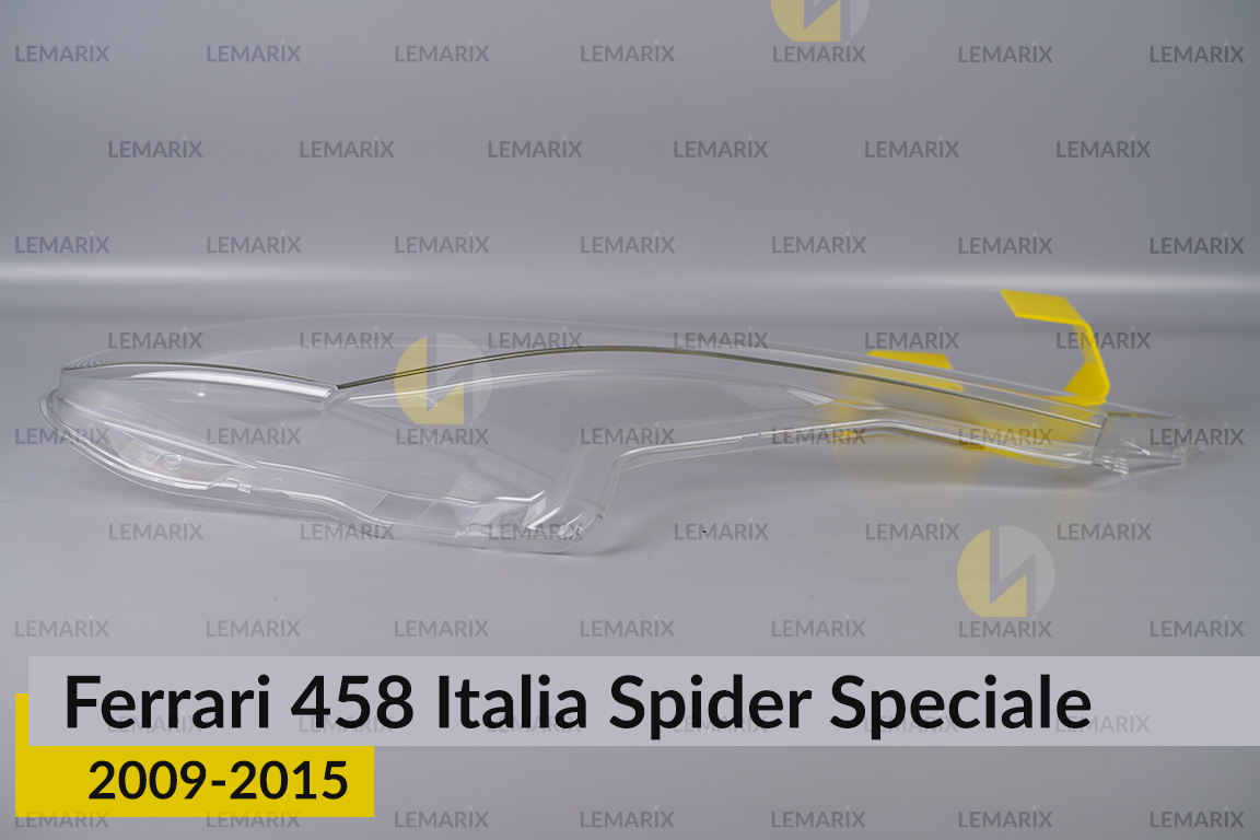Скло фари Ferrari 458 Italia Spider Speciale (2009-2015) праве