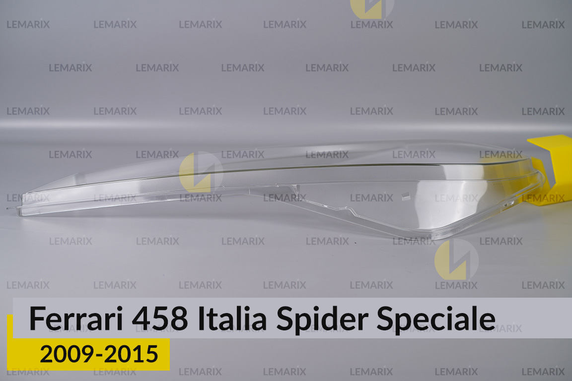 Скло фари Ferrari 458 Italia Spider Speciale (2009-2015) праве
