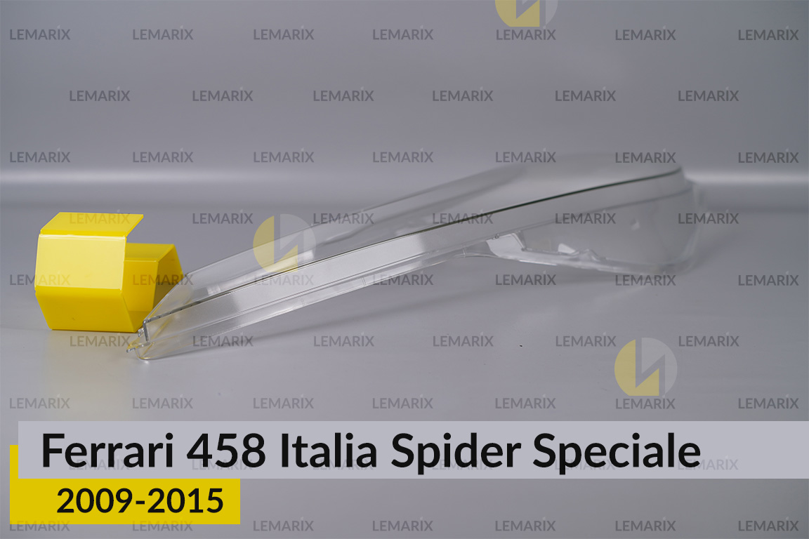 Скло фари Ferrari 458 Italia Spider Speciale (2009-2015) праве