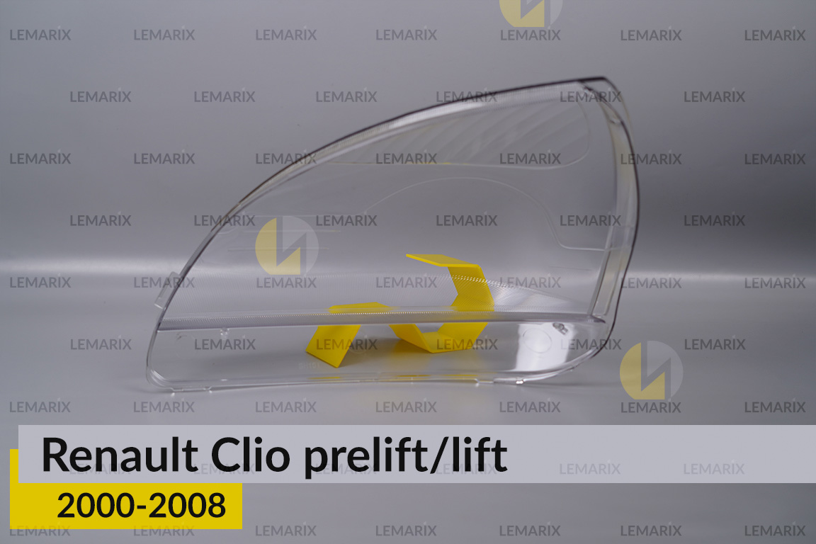 Скло фари Renault Clio (2000-2008) дорест/рест праве