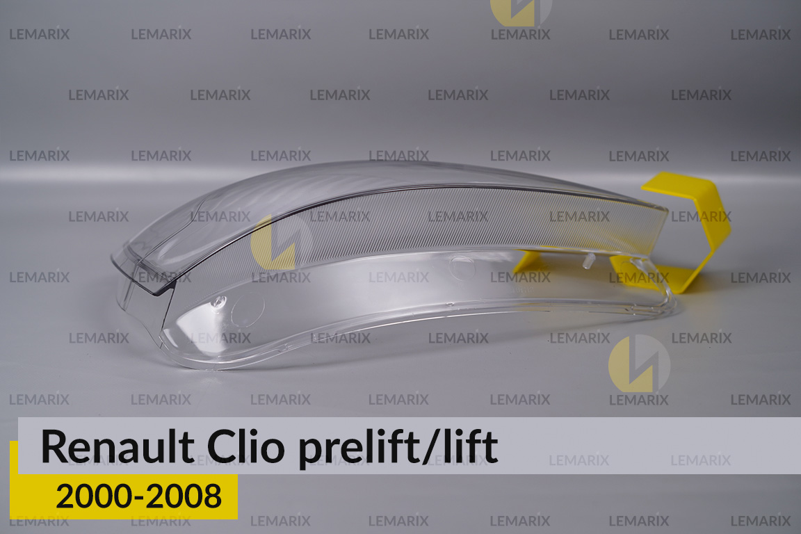 Скло фари Renault Clio (2000-2008) дорест/рест праве