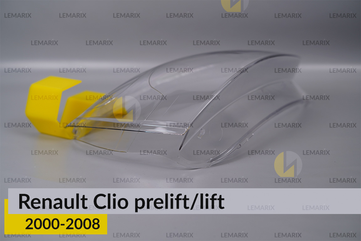 Скло фари Renault Clio (2000-2008) дорест/рест праве