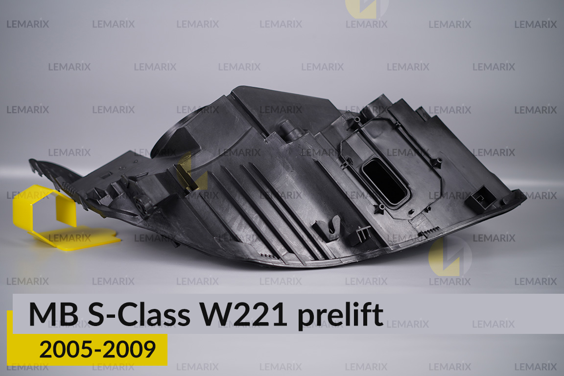 Корпус фари Mercedes-Benz S-Class W221 (2005-2009) дорест лівий