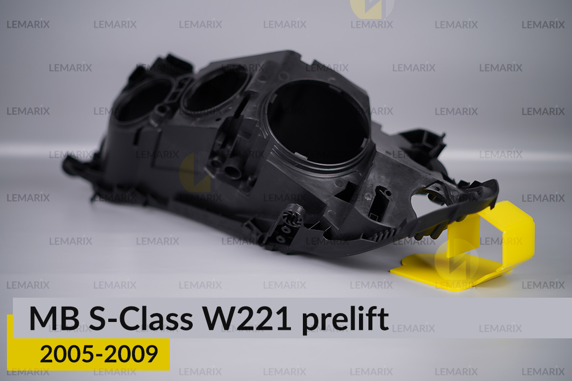 Корпус фари Mercedes-Benz S-Class W221 (2005-2009) дорест лівий