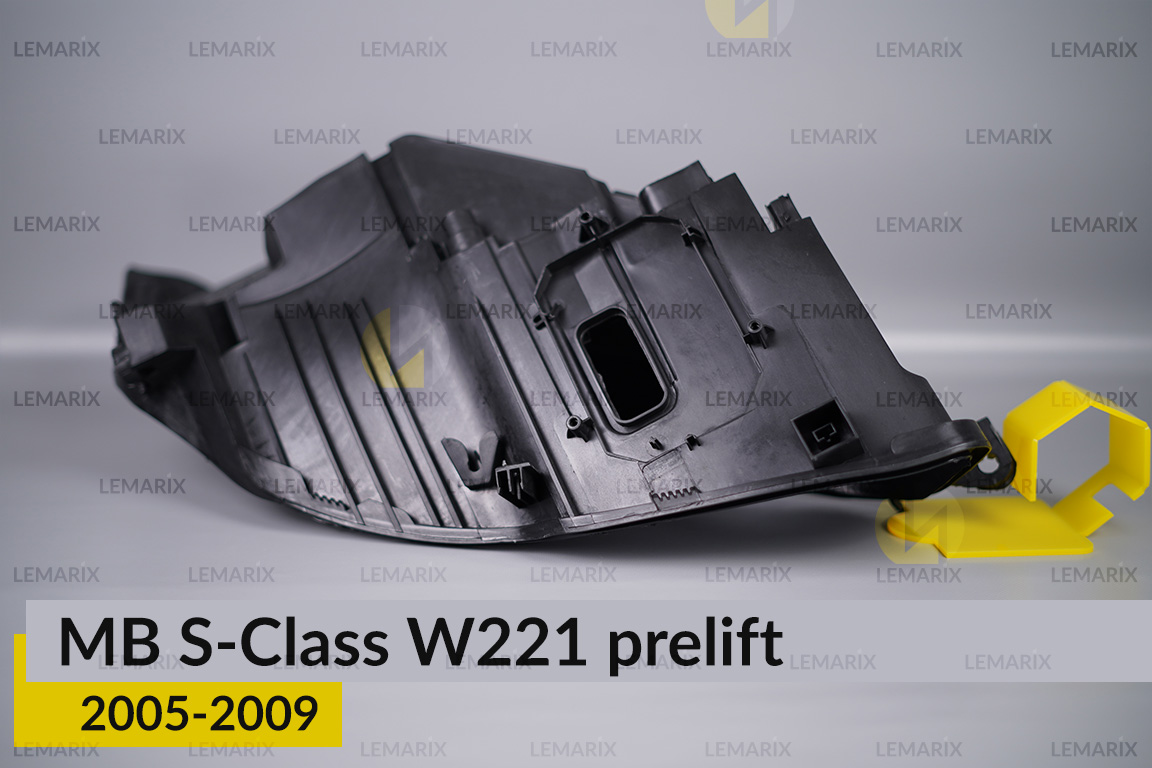 Корпус фари Mercedes-Benz S-Class W221 (2005-2009) дорест лівий