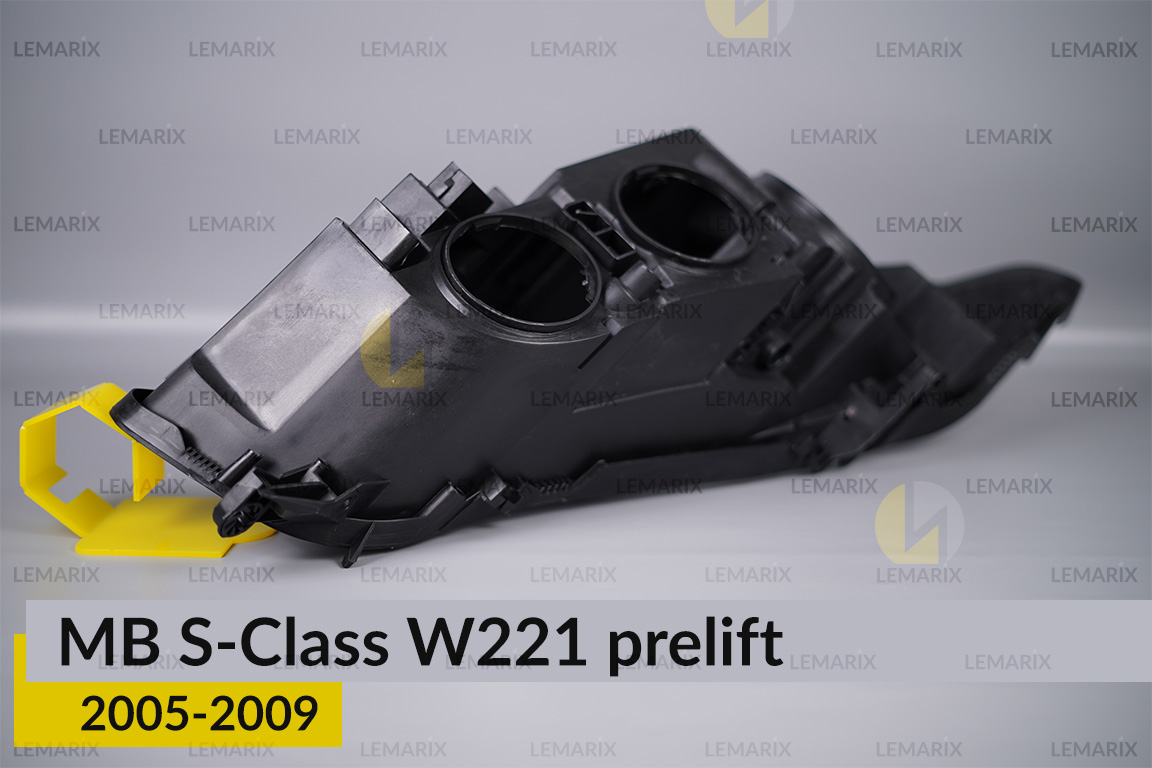 Корпус фари Mercedes-Benz S-Class W221 (2005-2009) дорест лівий