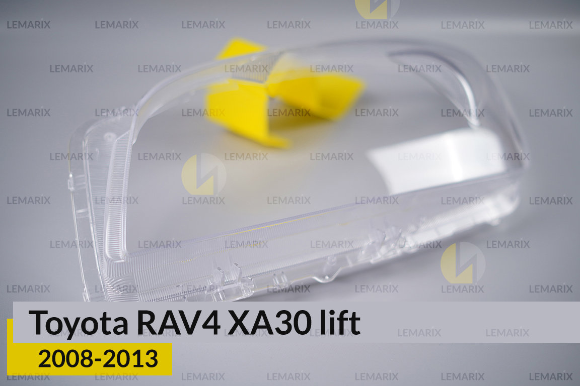 Скло фари Toyota RAV4 XA30 (2008-2013) рест ліве