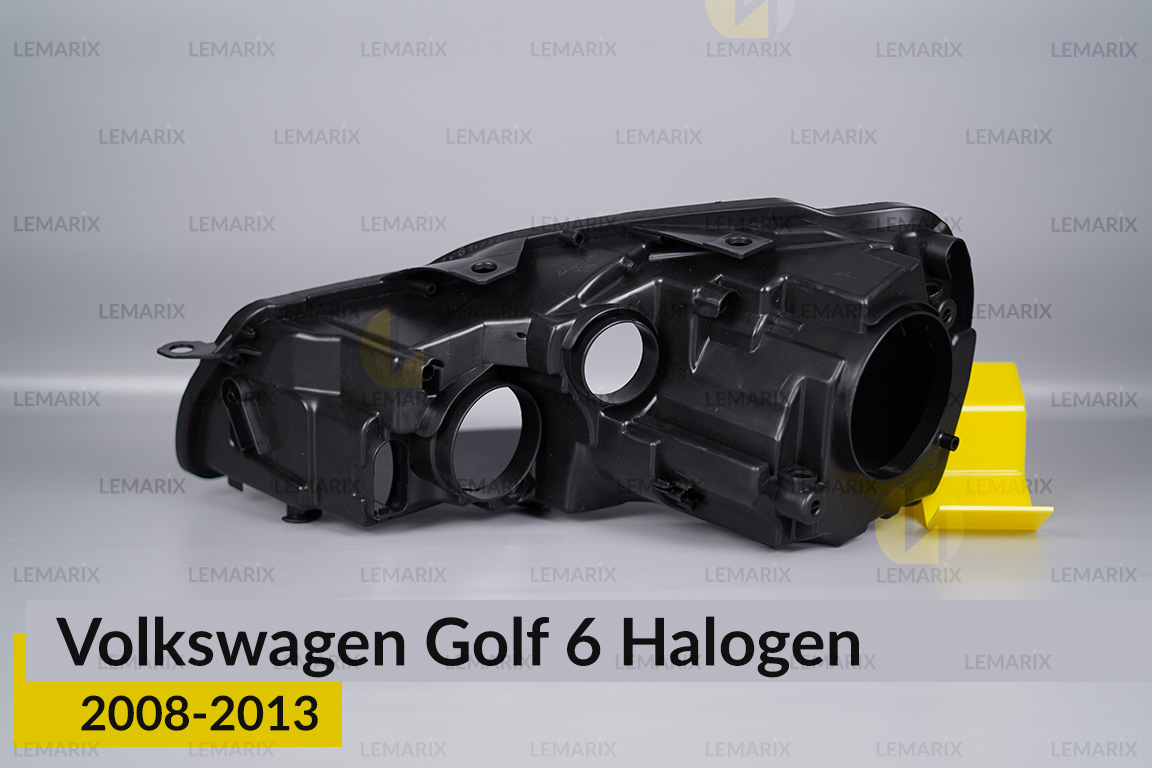 Корпус фари VW Volkswagen Golf 6 Halogen (2008-2013) правий